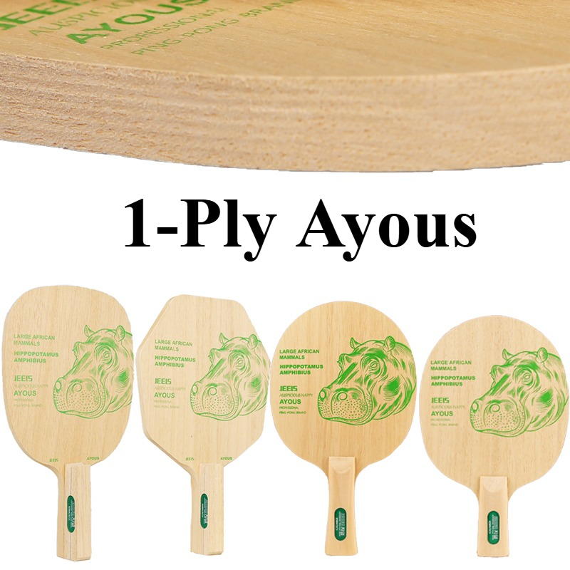 Table Tennis Table - Теннисная ракетка JEELS Green Hippo 1