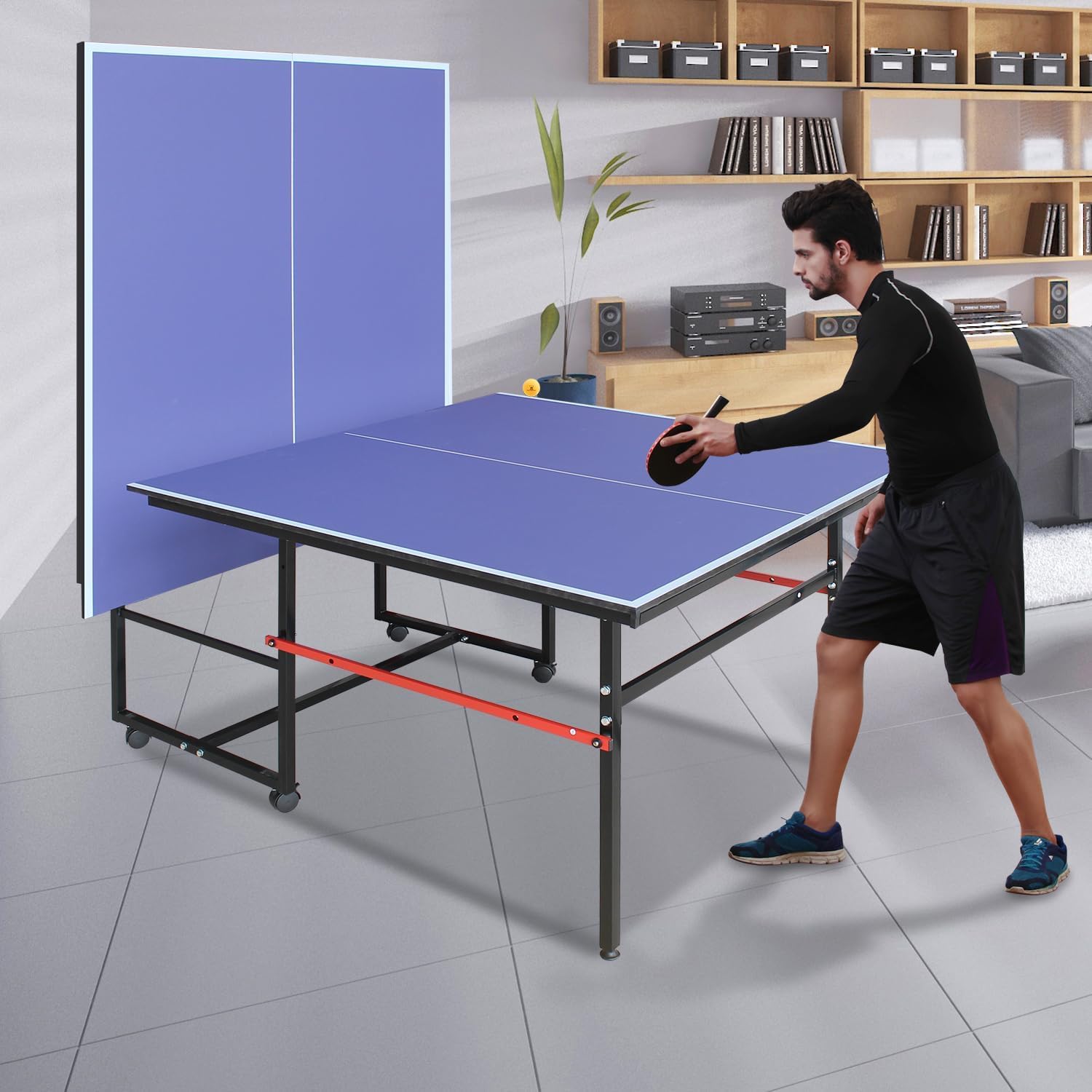 8-футовый переносной стол для  – обзор и цена Table Tennis Kit